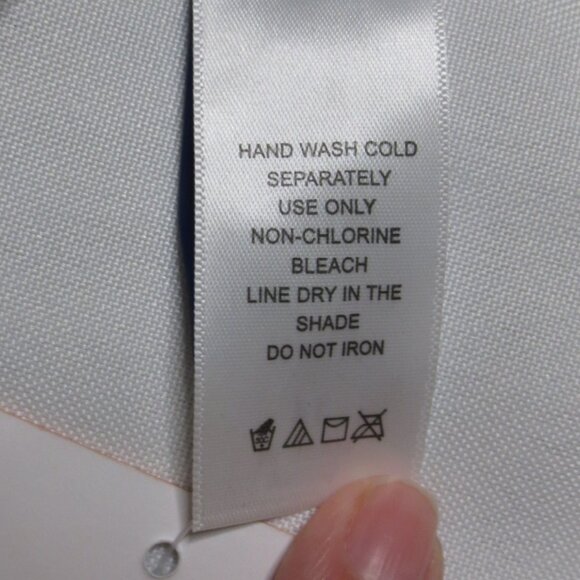 4/$14 NWT SWIMSUITS FOR ALL womens BATHING SUIT TOP halter BLACK SIZE 14 - Picture 6 of 10